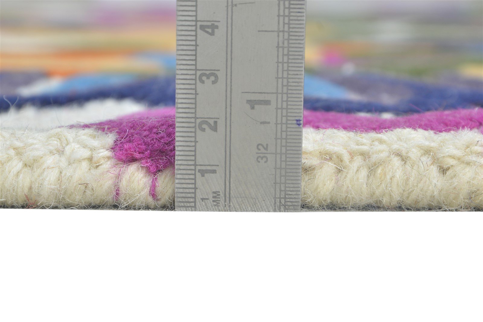 Wool Off-White Rug 6' X 8' Modern Hand Tufted French Floral Room Size Carpet 7865055805589