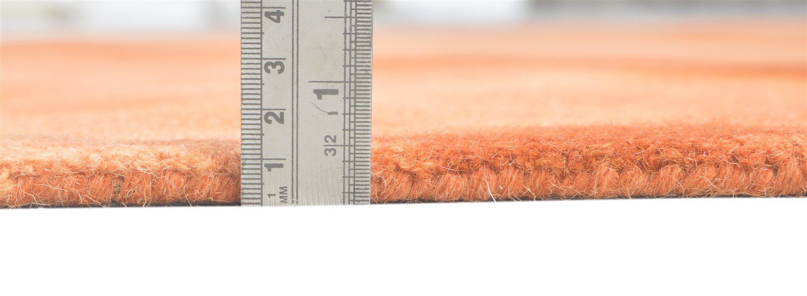 Wool Orange Rug 5' X 8' Modern Hand Tufted Tie Dye Shibori 4'11"X7'11" Carpet 7860685963413