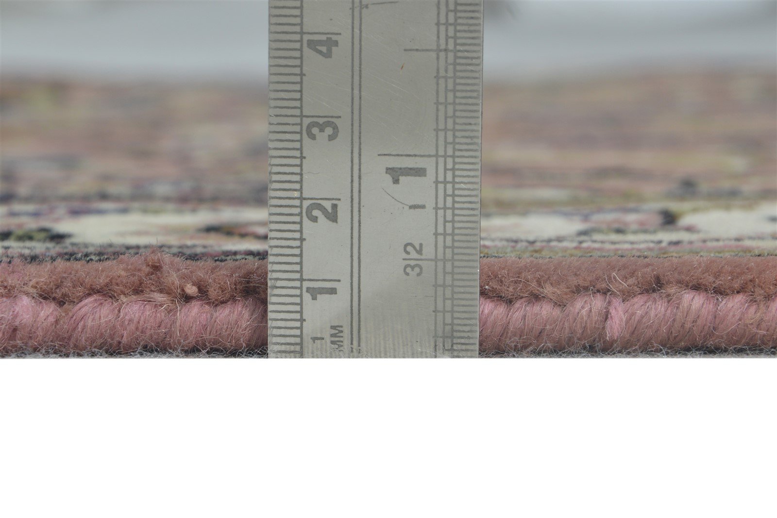 Wool Pink Rug 2'6 X 9' Persian Hand Knotted Kashan Oriental Small Runner 7864669077653