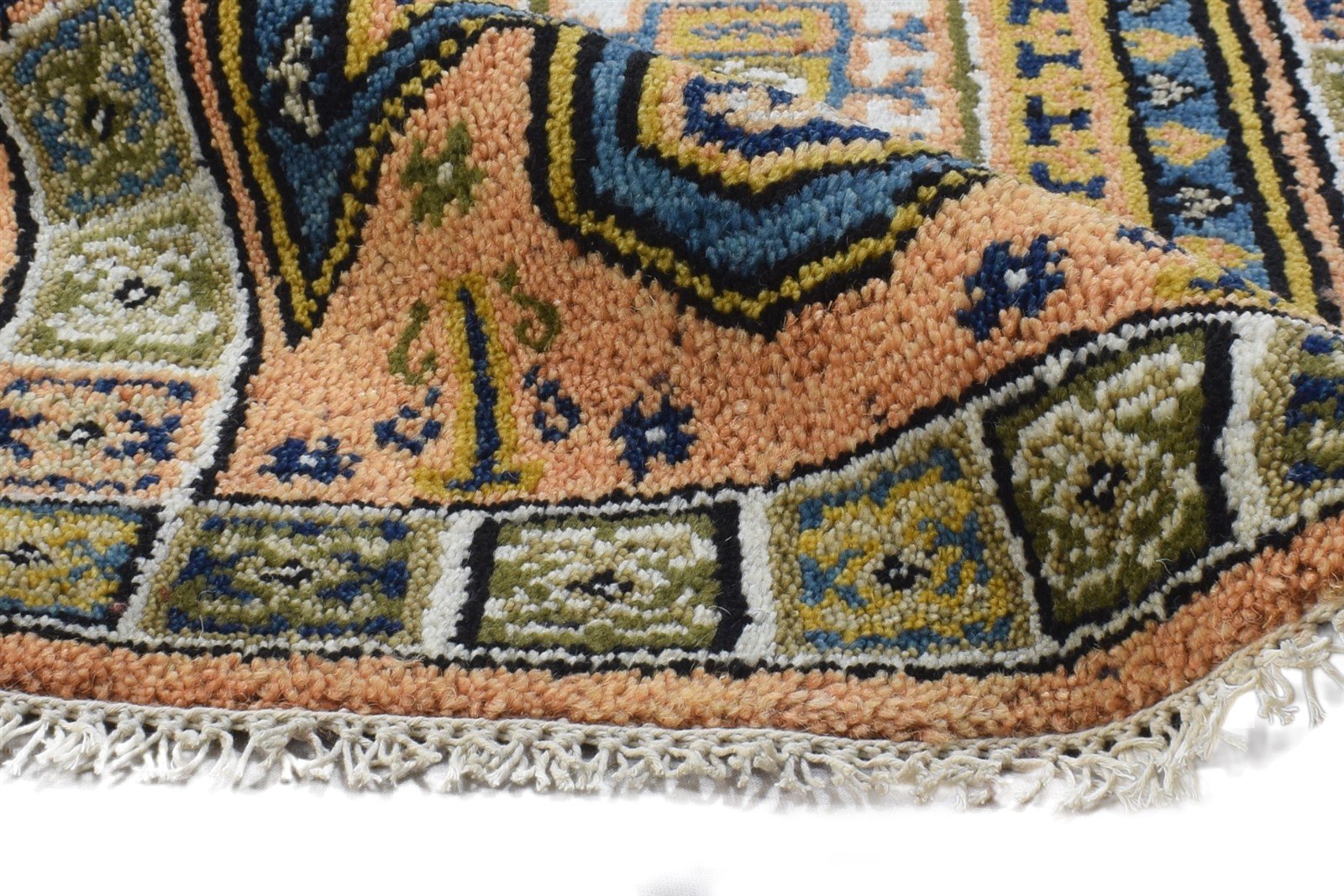 Wool Pink Rug 2' X 3' Persian Hand Knotted Kazak Oriental Small Carpet 7864816861333