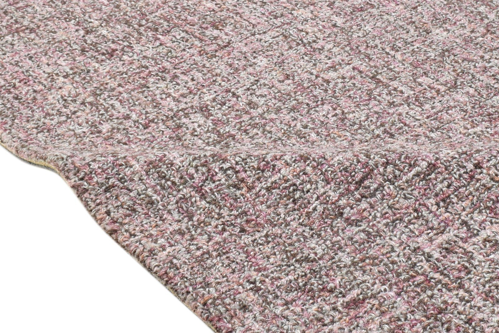 Wool Red Rug 2' X 3' Modern Hand Tufted Scandinavian Solid Small Carpet 7864137449621