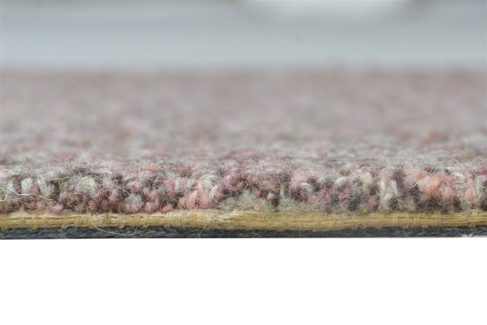 Wool Red Rug 2' X 3' Modern Hand Tufted Scandinavian Solid Small Carpet 7864137449621