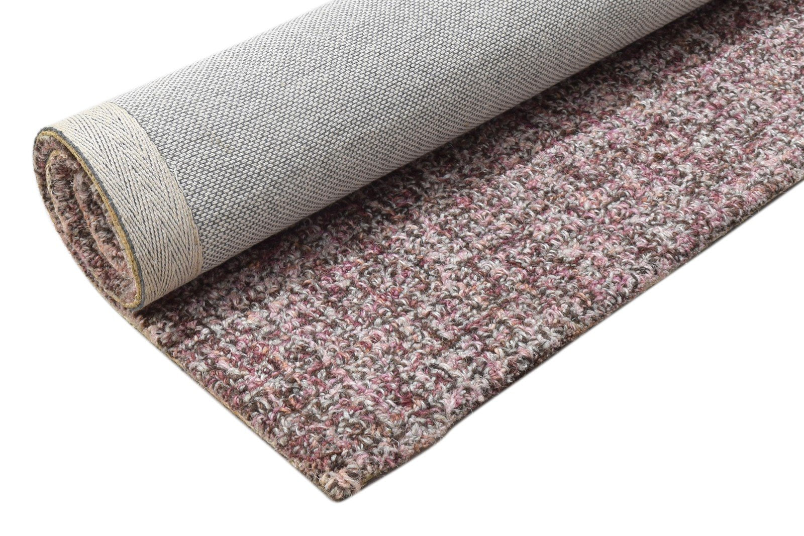 Wool Red Rug 2' X 3' Modern Hand Tufted Scandinavian Solid Small Carpet 7864137449621