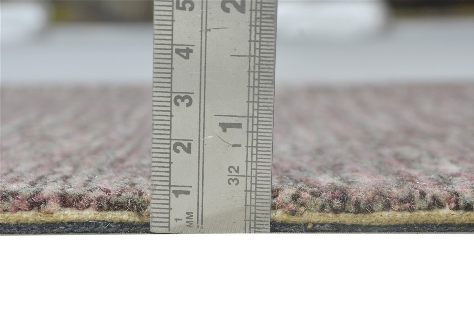 Wool Red Rug 2' X 3' Modern Hand Tufted Scandinavian Solid Small Carpet 7864141480085