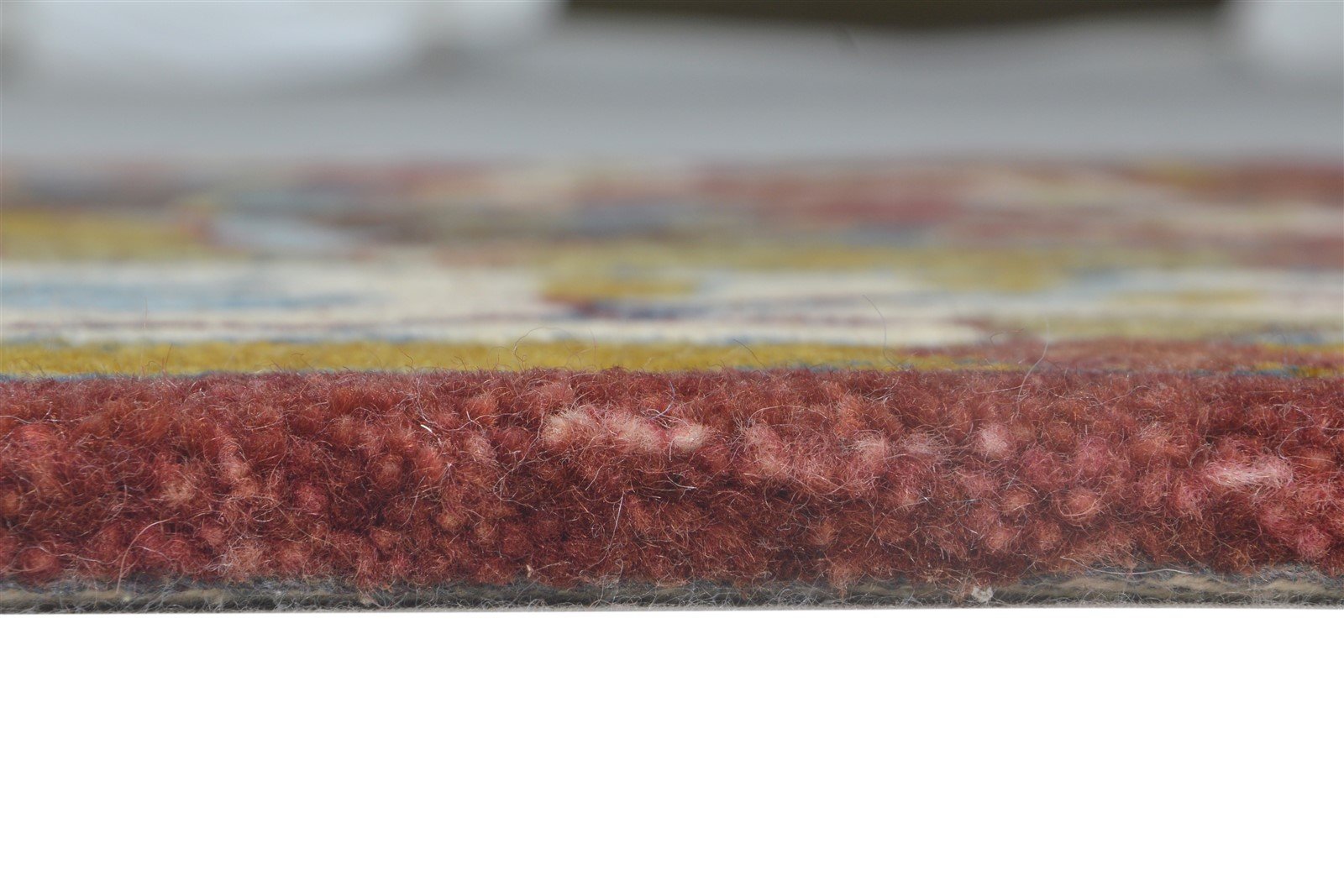 Wool Red Rug 2' X 3' Persian Hand Tufted Oushak Oriental Small Carpet 7865179701397