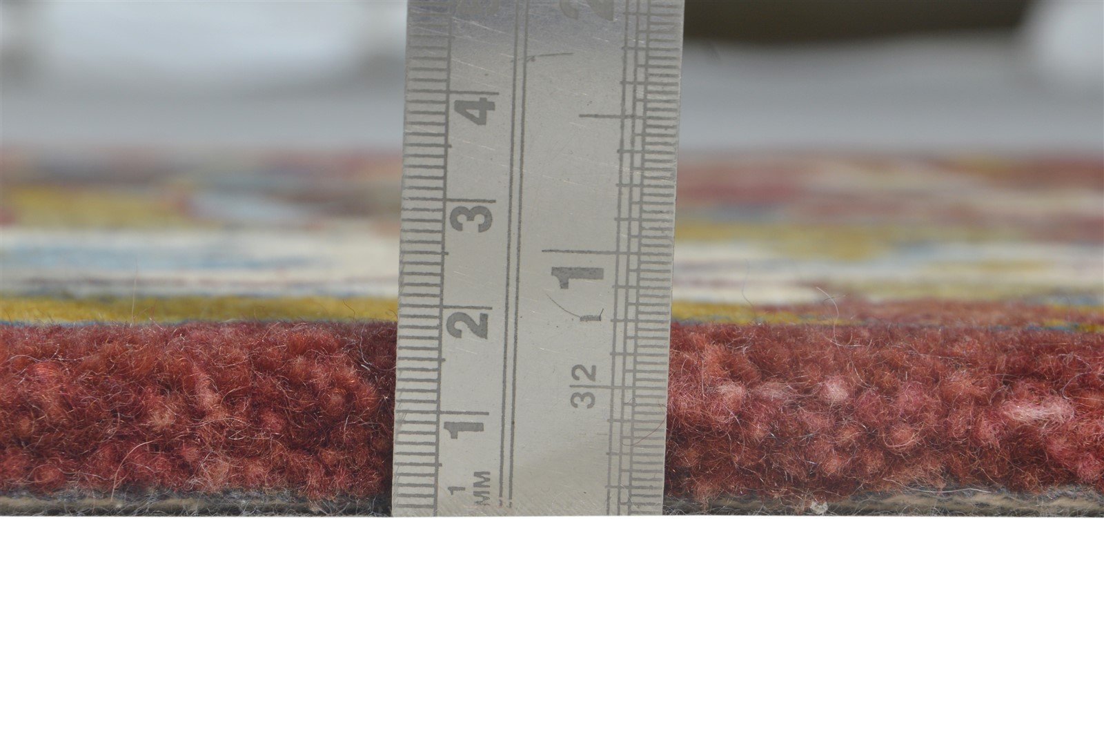 Wool Red Rug 2' X 3' Persian Hand Tufted Oushak Oriental Small Carpet 7865179701397