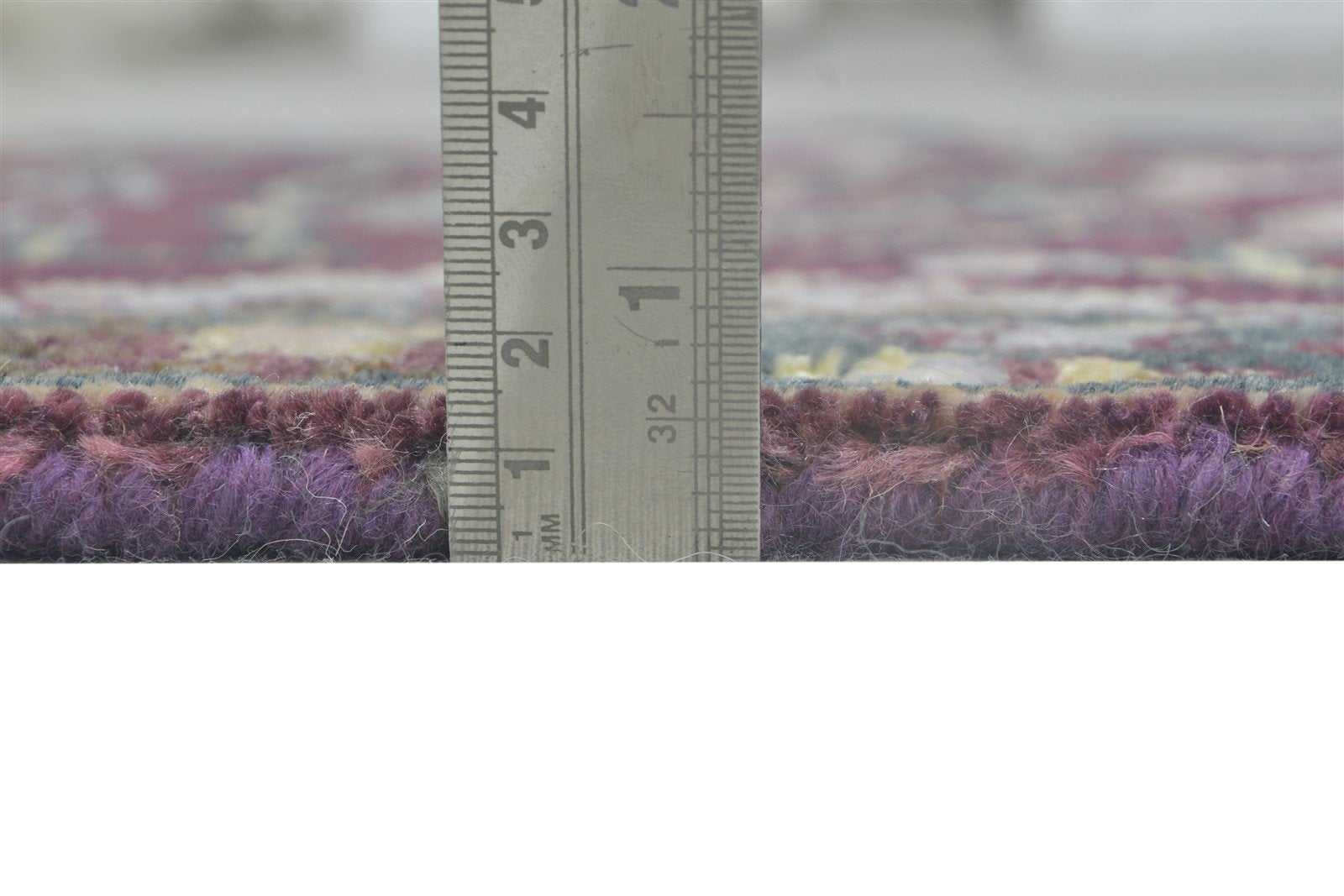 Wool Red Rug 3' X 8' Persian Hand Knotted Oushak Oriental Small Runner 7864834654357