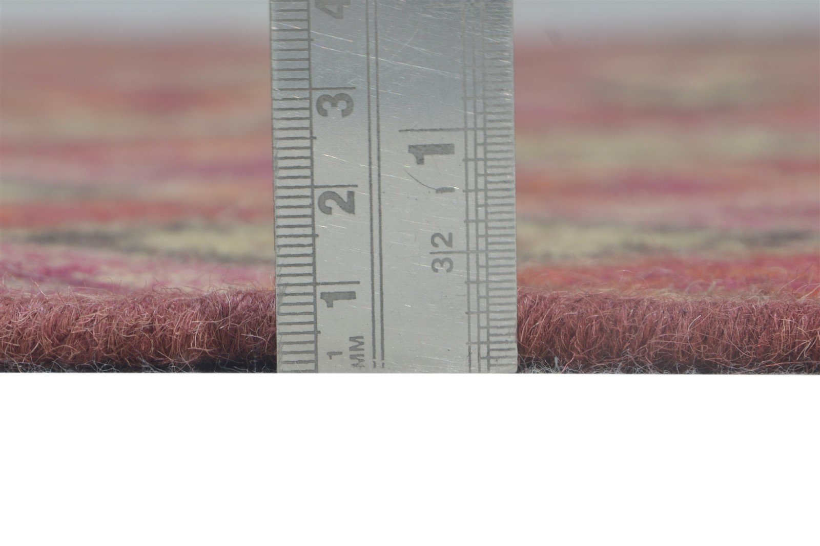 Wool Red Rug 4' X 3' Tribal Dhurrie Southwestern Tribal Room Size Carpet 7864673435797