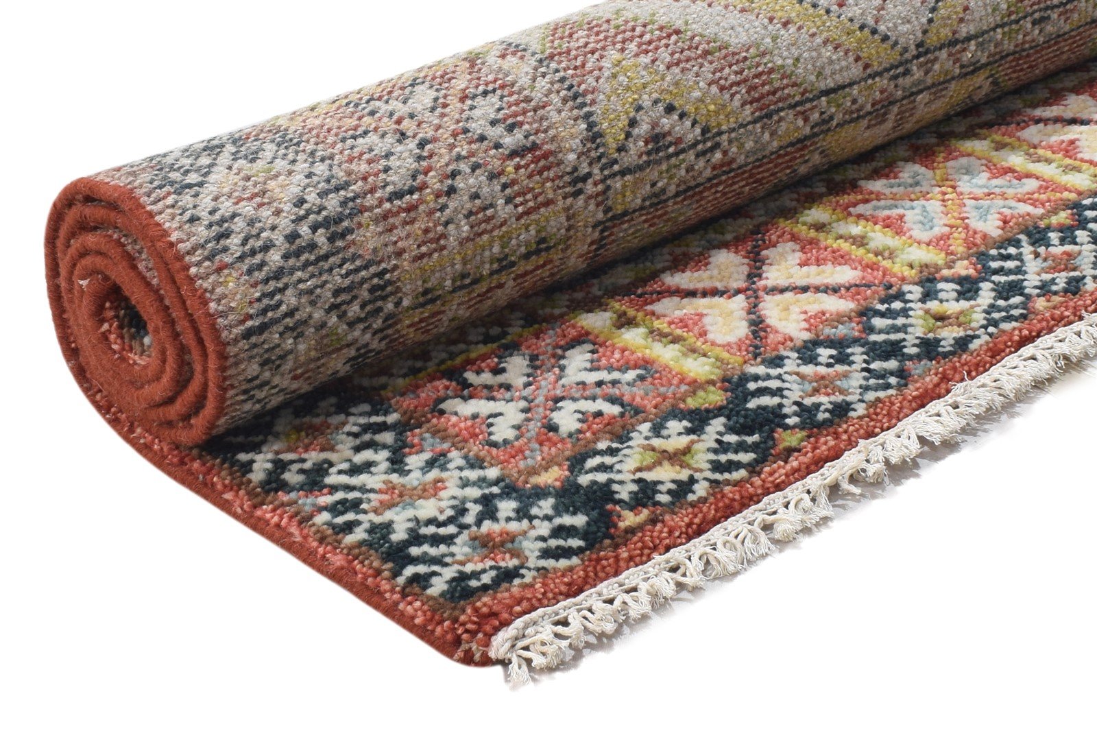 Wool Red Rug 4' X 6' Persian Hand Knotted Kazak Oriental Room Size Carpet 7864326619285