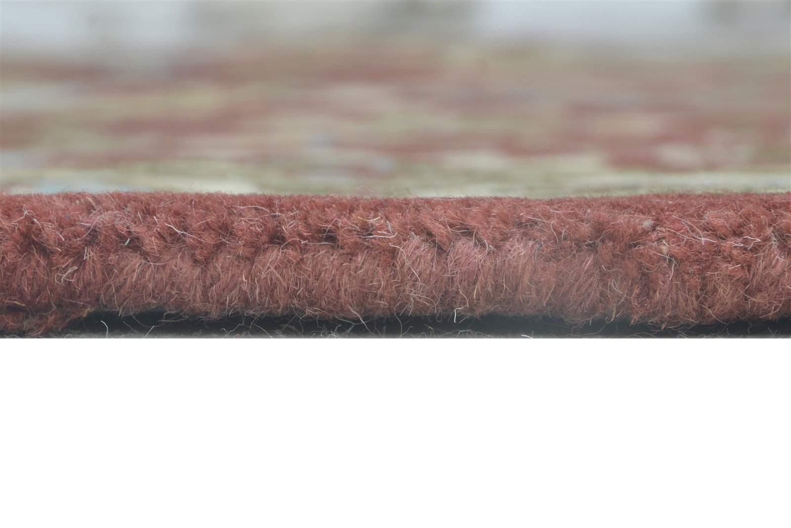 Wool Red Rug 4' X 6' Persian Hand Tufted Kashan Oriental Room Size Carpet 7864340873365