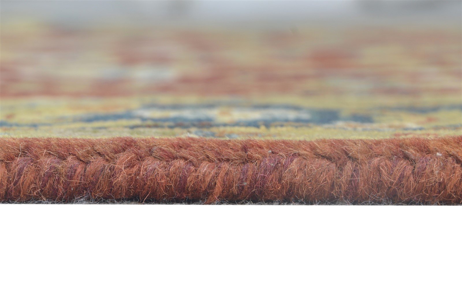 Wool Red Rug 4' X 6' Persien Hand Knotted Oushak Oriental Room Size Carpet 7865108693141
