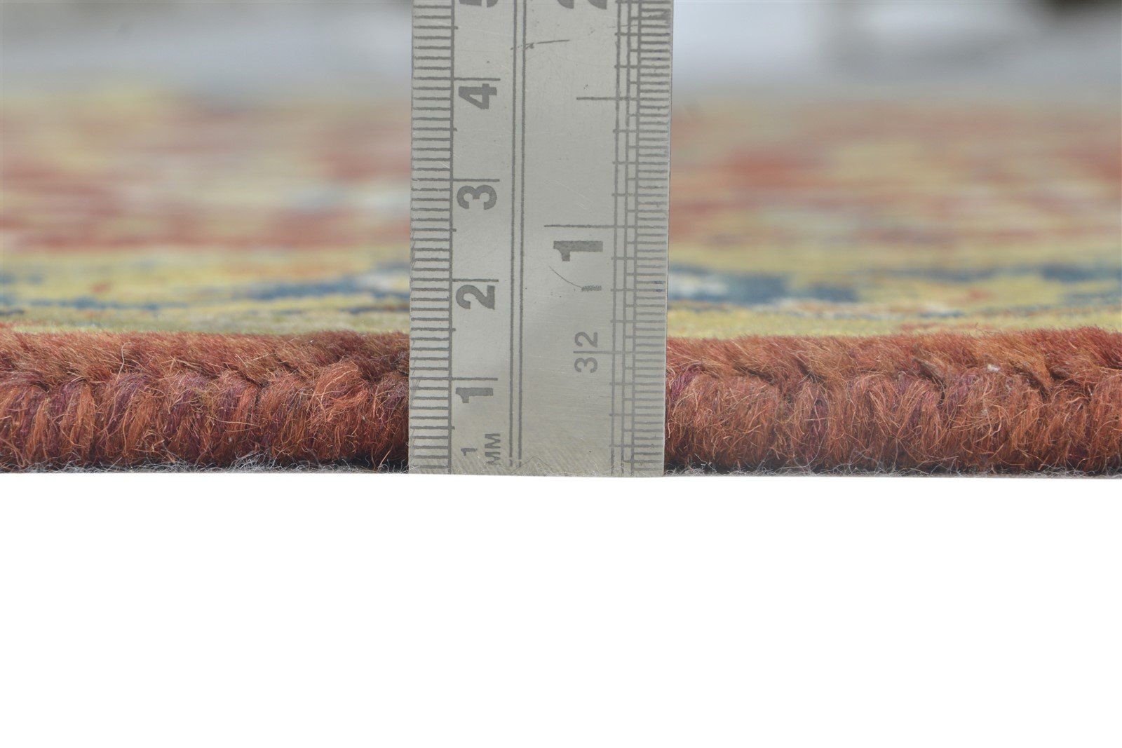 Wool Red Rug 4' X 6' Persien Hand Knotted Oushak Oriental Room Size Carpet 7865108693141