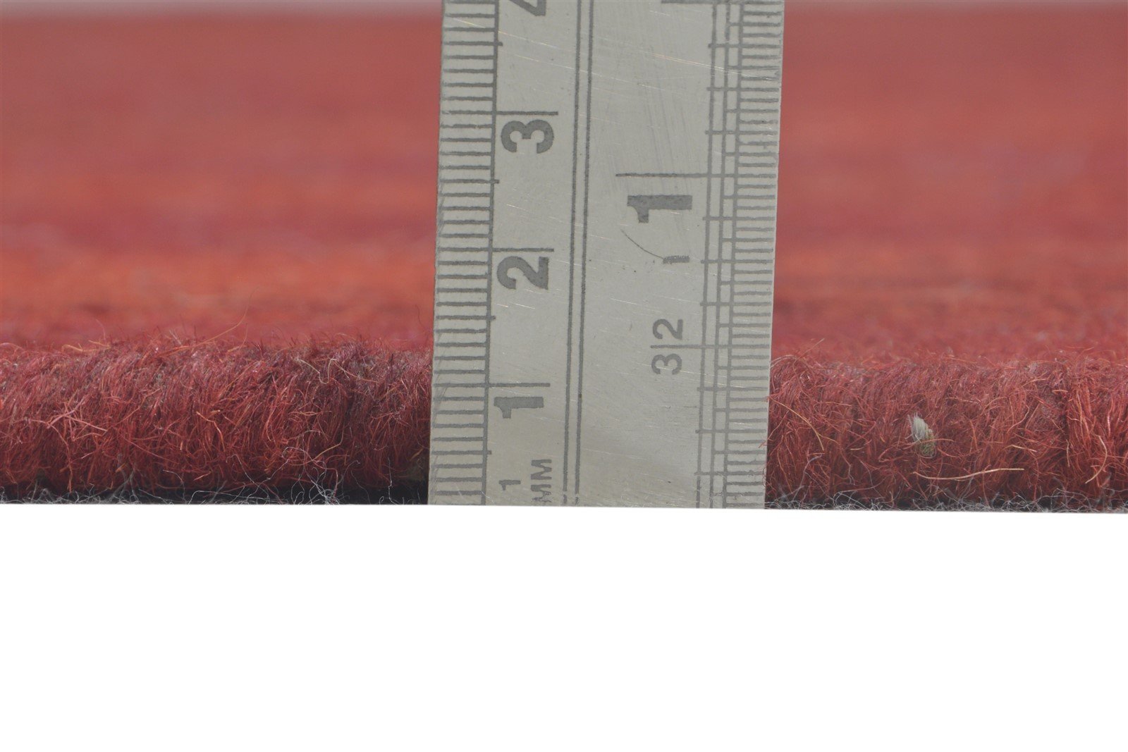 Wool Red Rug 5' X 8' Modern Dhurrie Bohemian Abstract Room Size Carpet 7865190154389