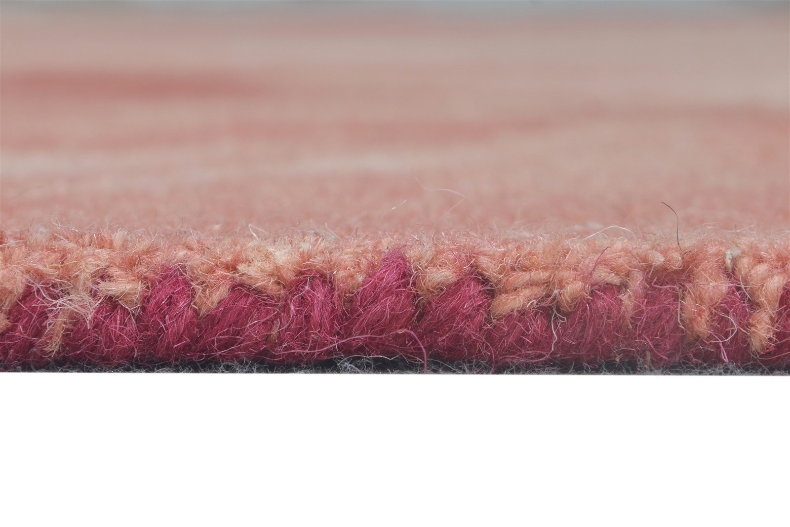 Wool Red Rug 5' X 8' Modern Hand Tufted Shibori Tie Dye Room Size Carpet 7865173278869
