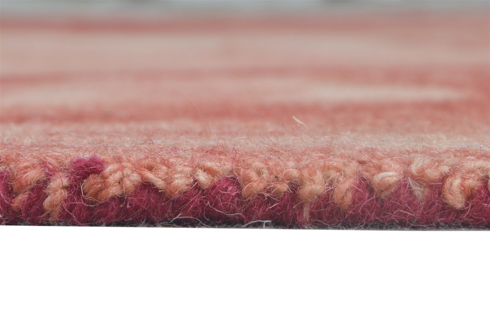 Wool Red Rug 5' X 8' Modern Hand Tufted Shibori Tie Dye Room Size Carpet 7865172557973