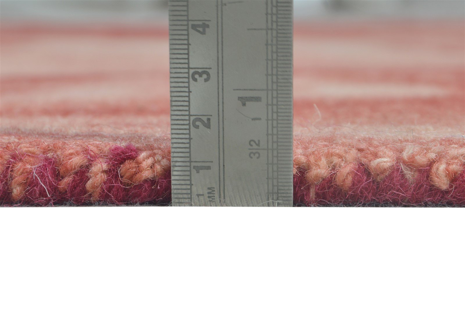 Wool Red Rug 5' X 8' Modern Hand Tufted Shibori Tie Dye Room Size Carpet 7865172557973