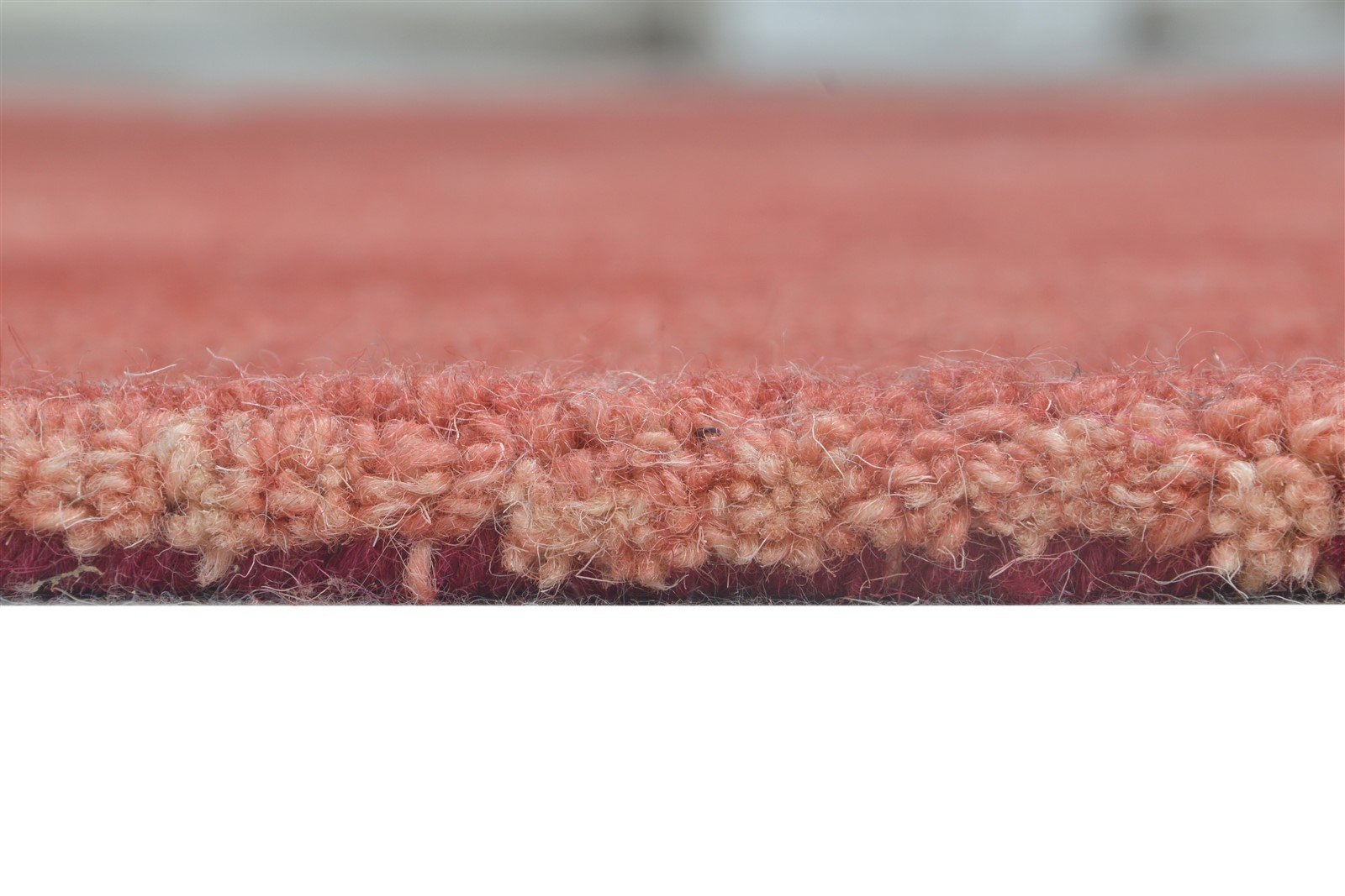 Wool Red Rug 5' X 8' Modern Hand Tufted Shibori Tie Dye Room Size Carpet 7865175343253