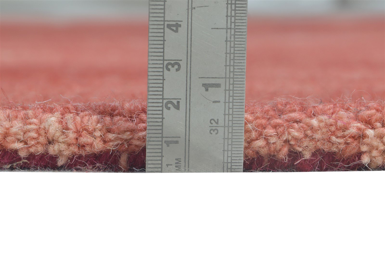 Wool Red Rug 5' X 8' Modern Hand Tufted Shibori Tie Dye Room Size Carpet 7865175343253