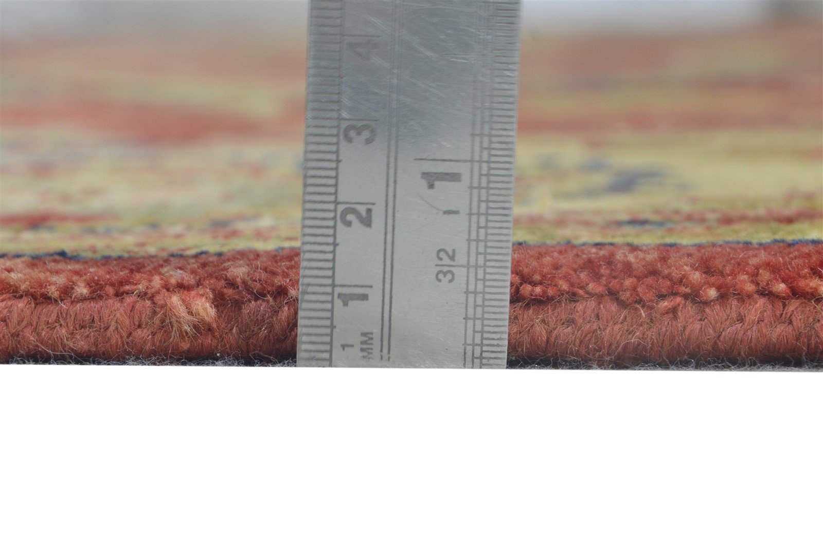 Wool Red Rug 8' X 10' Persian Hand Knotted Kashan Oriental Large Carpet 7864656461973