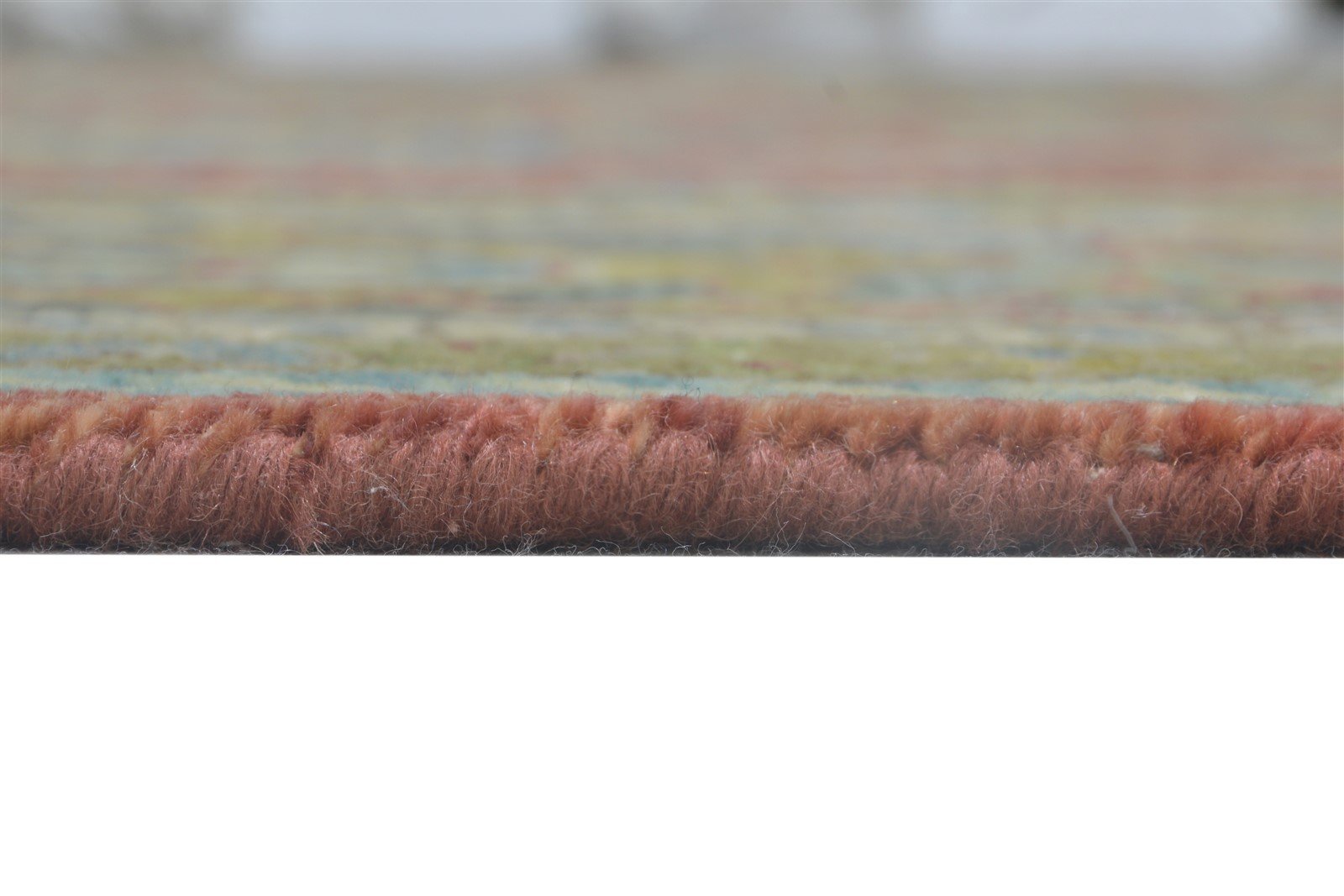 Wool Red Rug 9' X 12' Persian Hand Knotted Mughal Oriental Large Carpet 7864203247765