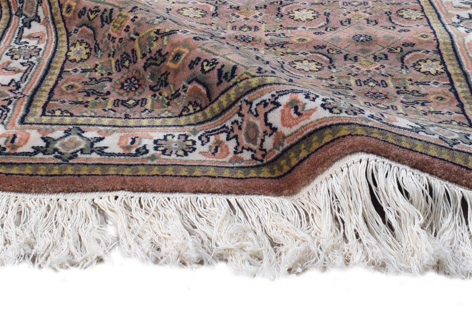 Wool Rust Rug 2'6 X 5' Persian Hand Knotted Bijar Oriental Small Carpet 7864679661717
