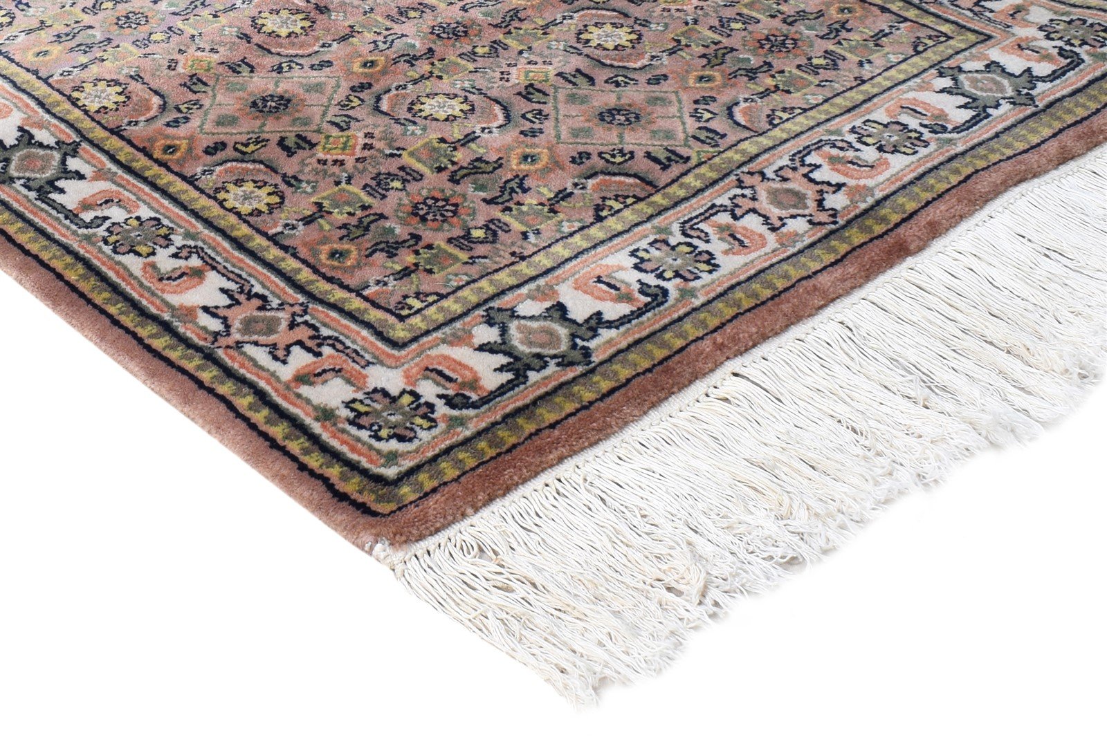 Wool Rust Rug 2'6 X 5' Persian Hand Knotted Bijar Oriental Small Carpet 7864679661717