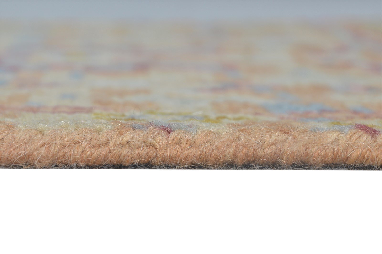 Wool Rust Rug 2' X 2' Persian Hand Knotted Oushak Oriental Small Carpet 7865151291541