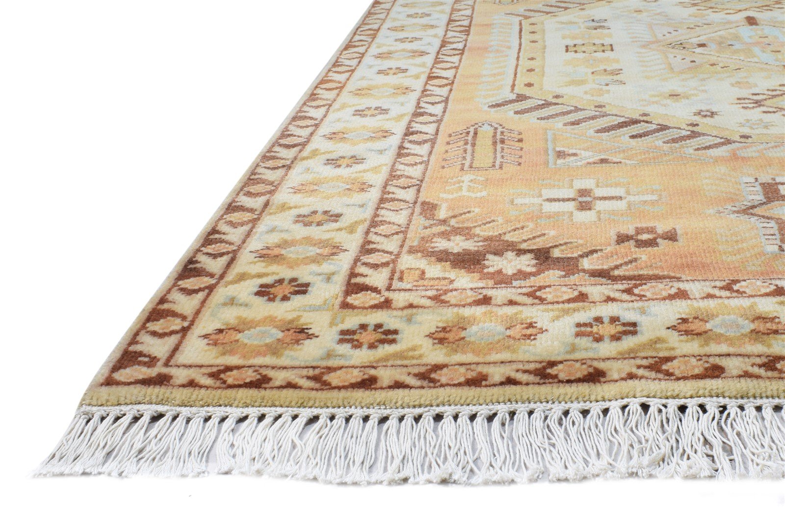 Wool Rust Rug 5' X 7' Persien Hand Knotted Kazak Oriental Room Size Carpet 7865129074837