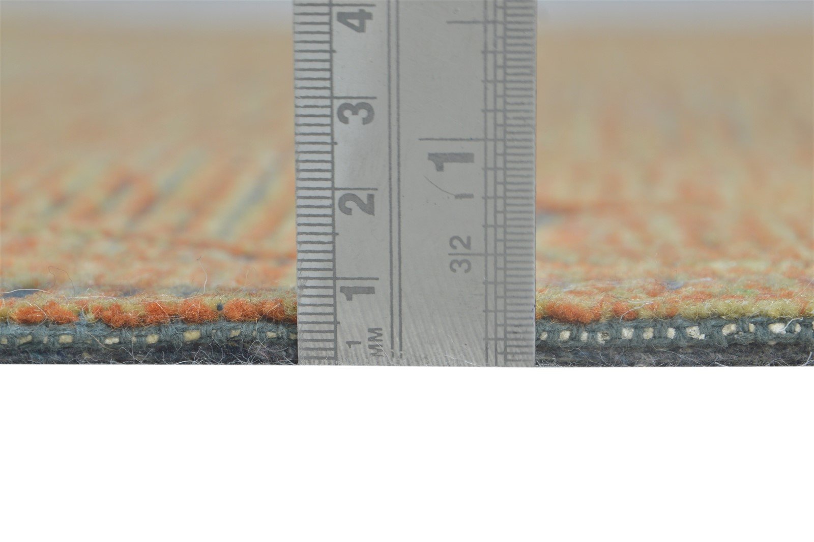 Wool Rust Rug 5' X 8' Modern Hand Tufted French Floral Room Size Carpet 7865005506709
