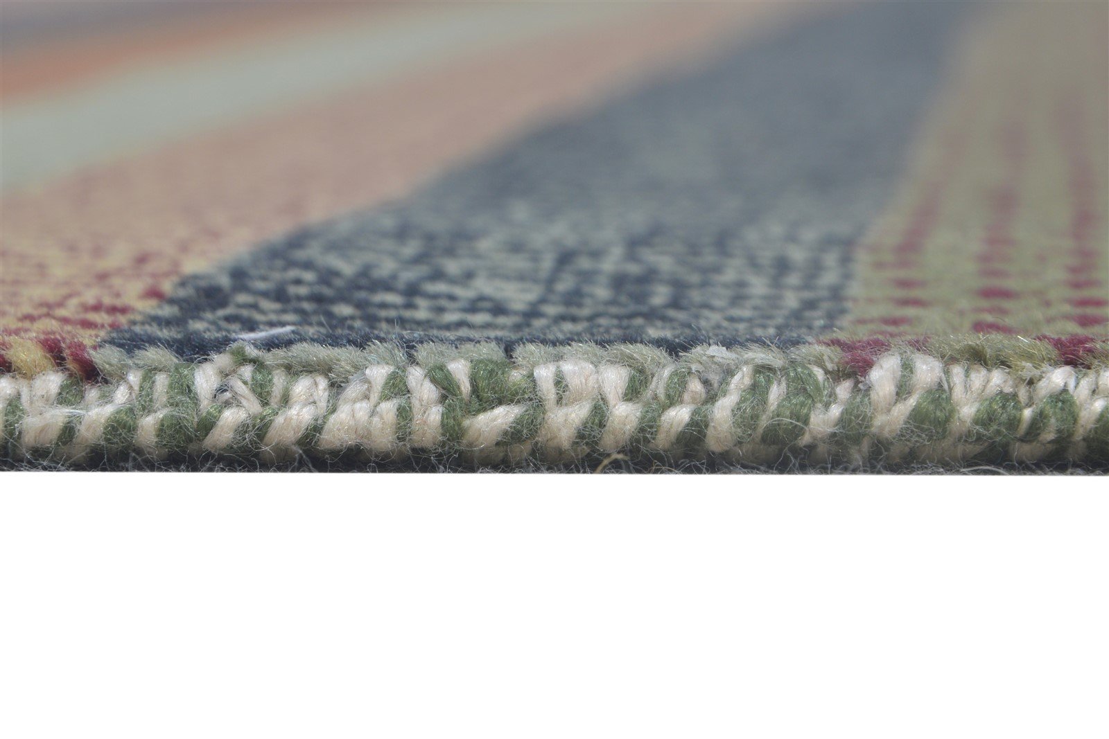 Wool Rust Rug 8' X 10' Modern Hand Knotted Agra Grass Trellis Large Carpet 7865149456533