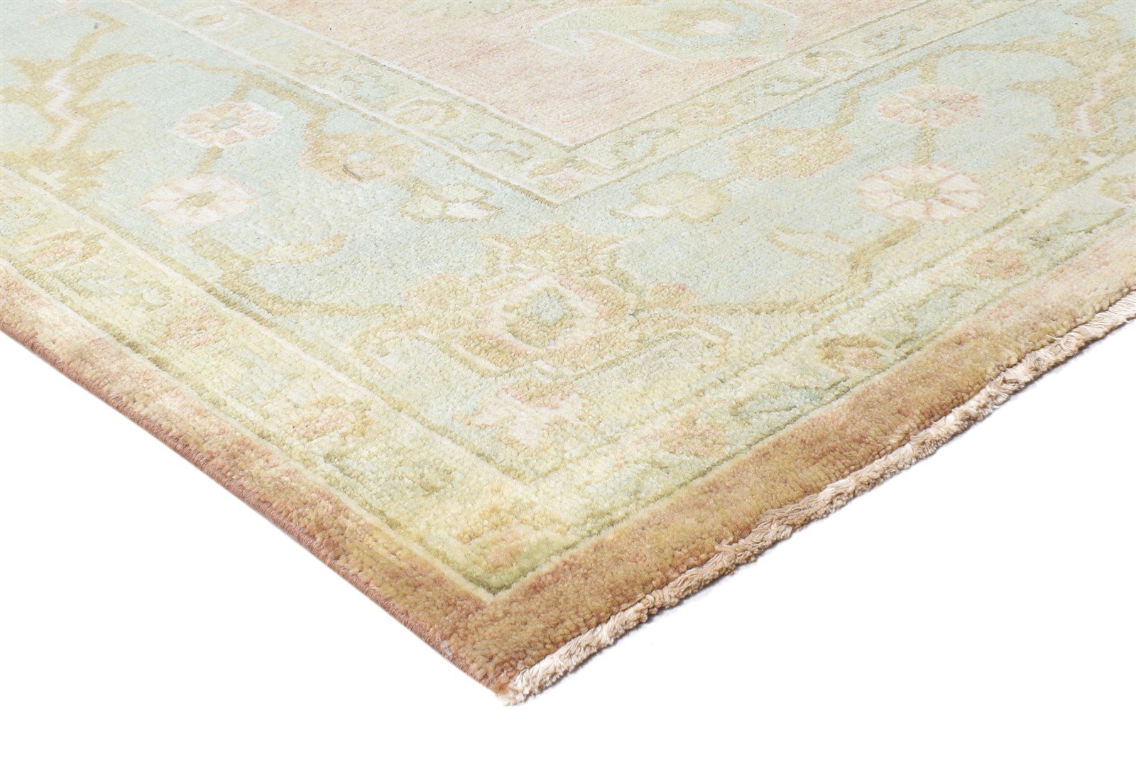 Wool Rust Rug 8' X 10' Persian Hand Knotted Oushak Oriental Large Carpet 7865010880661