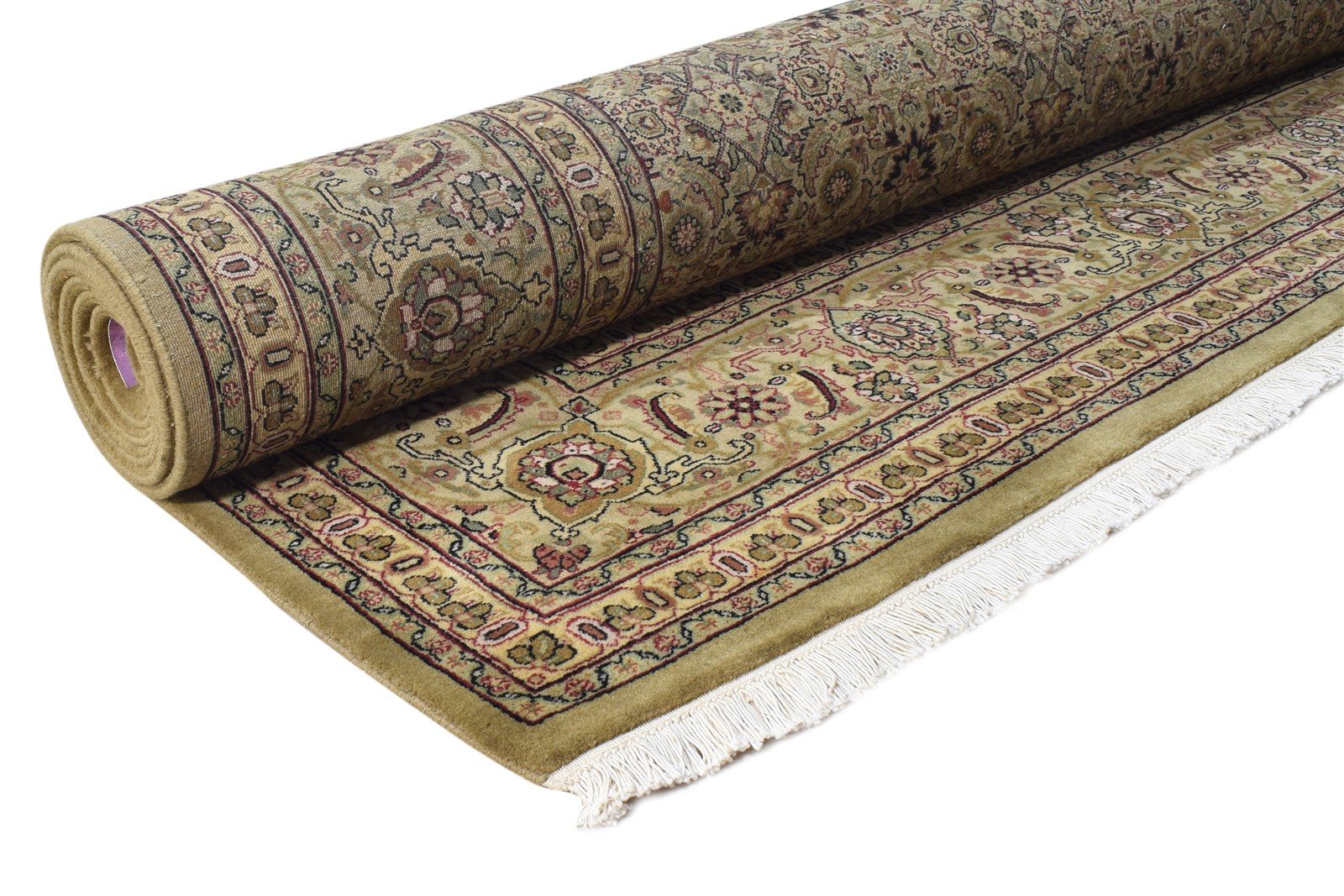 Wool Sage Rug 8' X 10' Persian Hand Knotted Tabriz Oriental Large Carpet 7864676974741