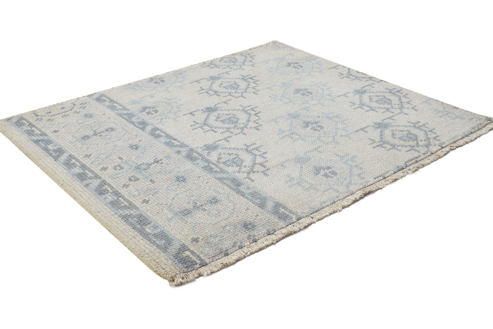 Karin Wool Sand Rug 2'6 X 3' Persian Hand Knotted Bokhara All-Over 7864330518677