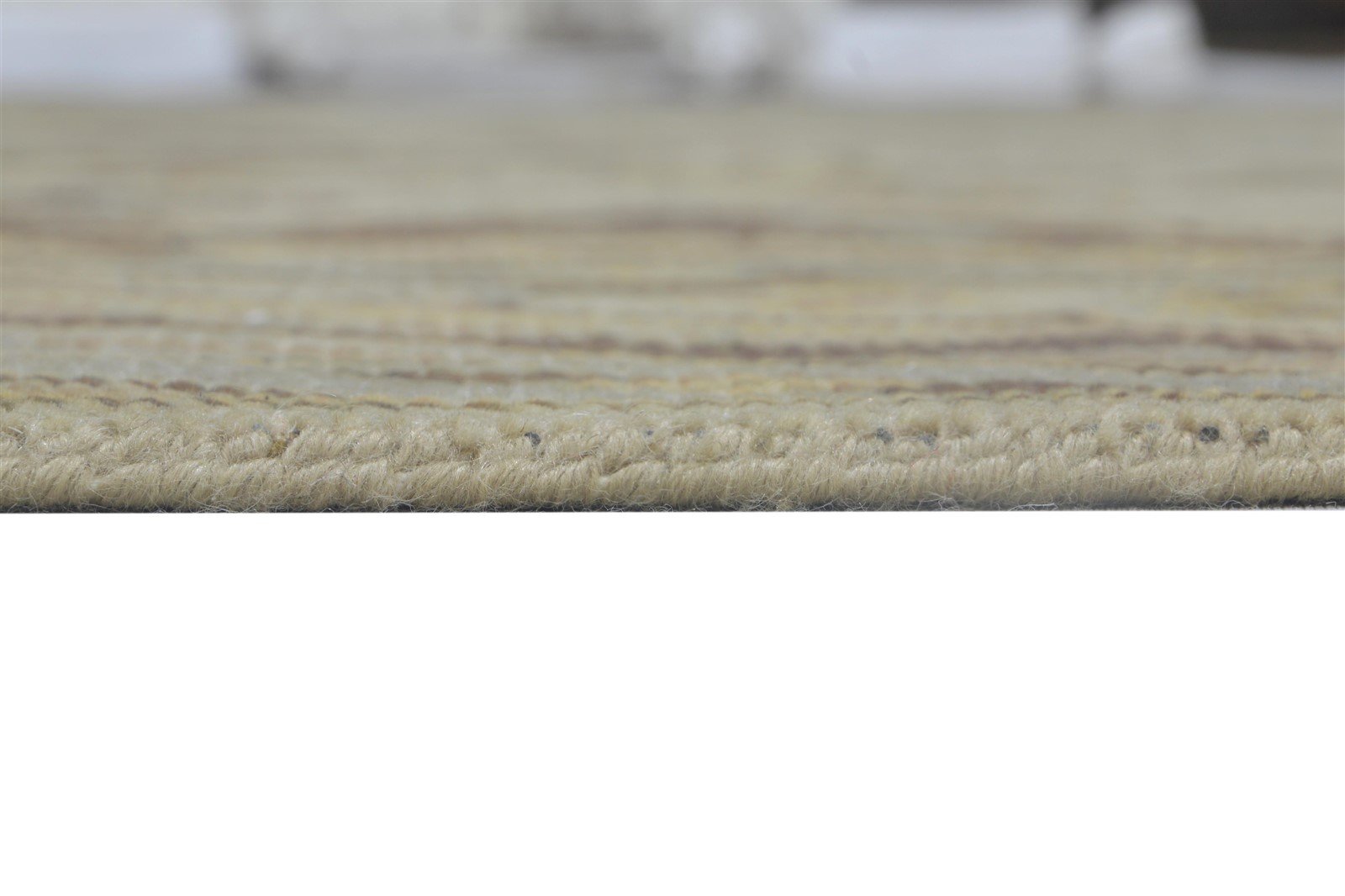 Wool Sand Rug 8' X 10' Persian Hand Knotted Agra Oriental Large Carpet 7864168579221