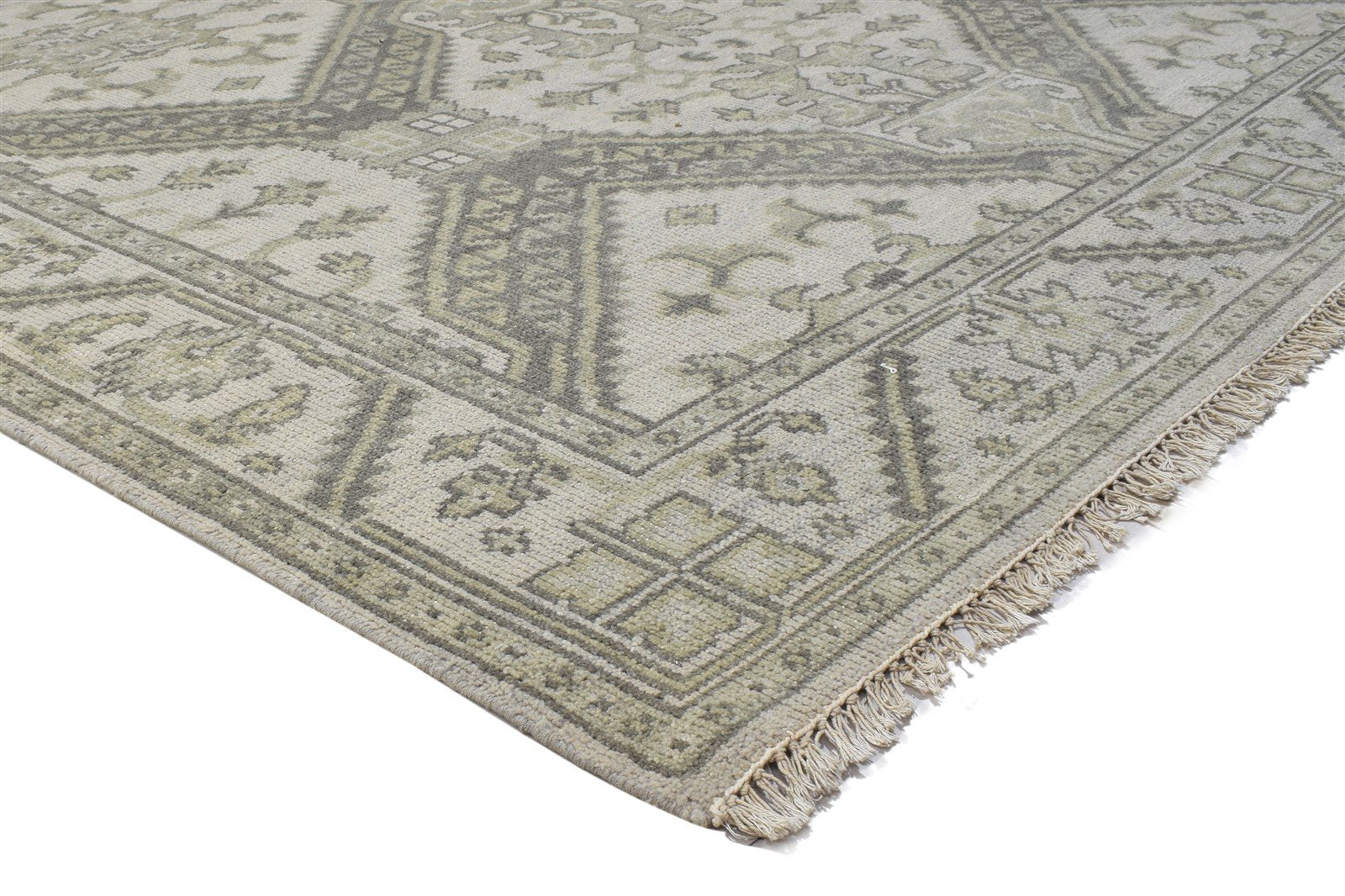 Wool Sand Rug 8' X 10' Persian Hand Knotted Kazak Oriental Large Carpet 7864820924565