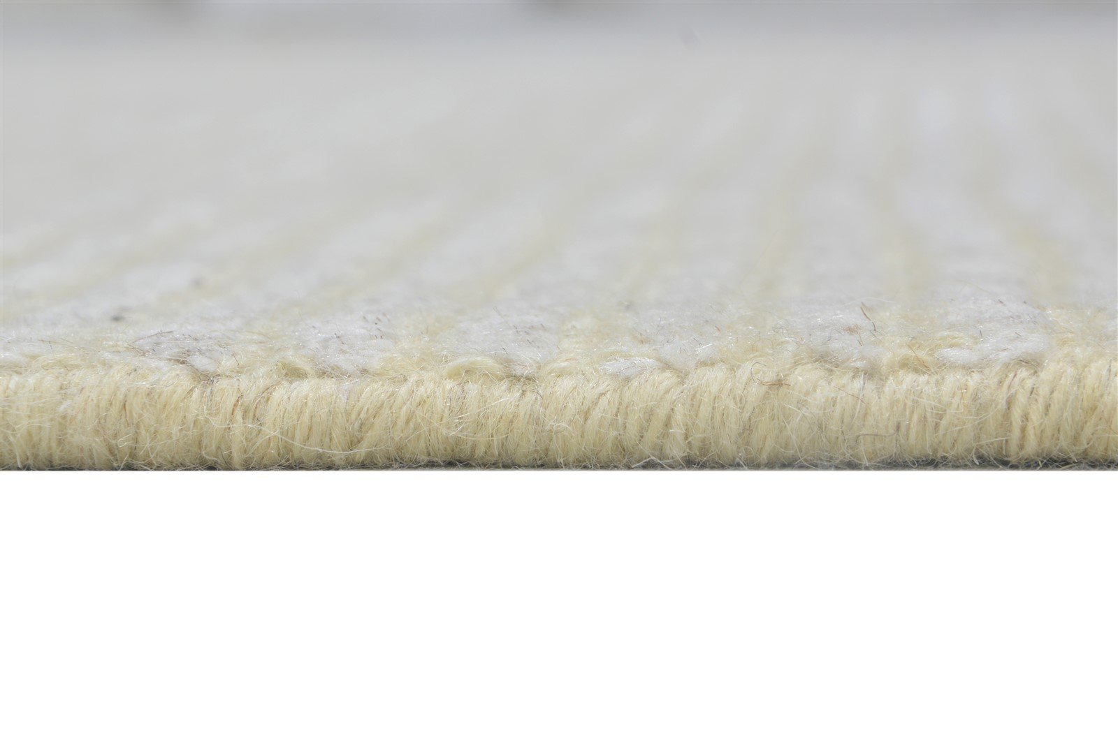 Wool / Silk Beige Rug 4X6 Modern Hand Woven Scandinavian Stars Room Size Carpet 7864312496277