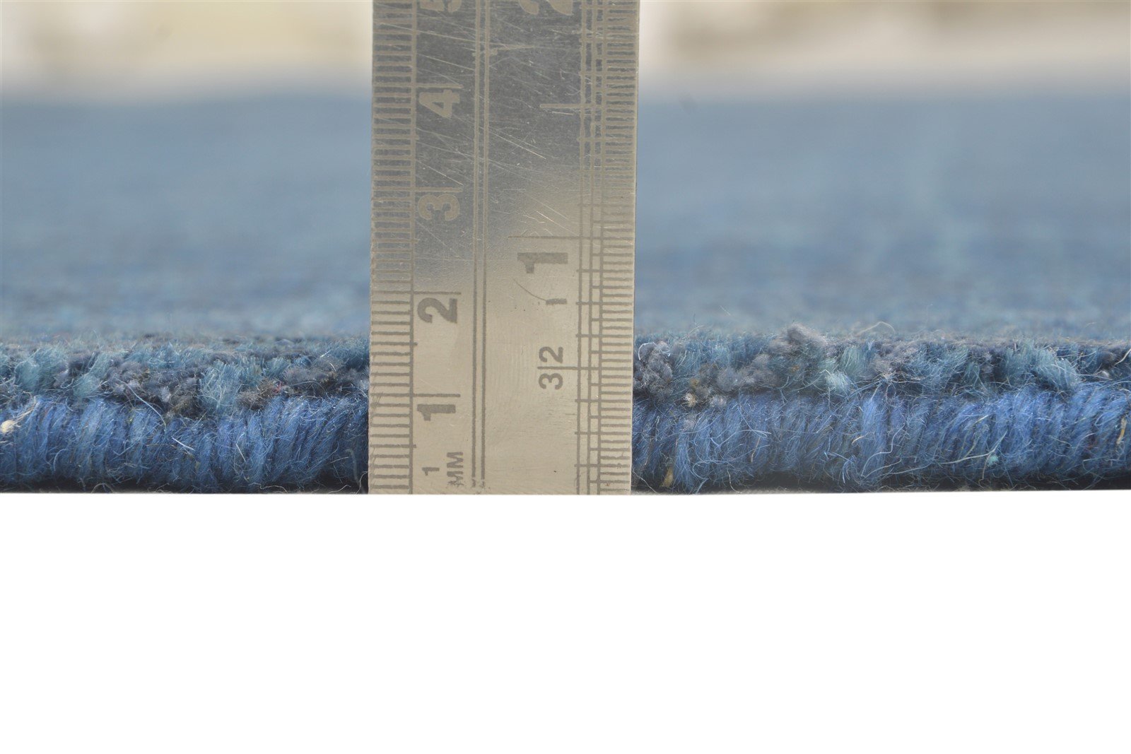 Wool / Silk Blue Rug 5X7 Modern Handloom Moroccan Grass Trellis Room Size 7864151802005