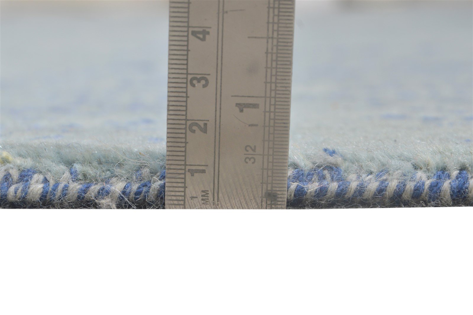 Wool / Silk Blue Rug 9X12 Modern Hand Knotted Oriental Abstract Extra Large 7864608260245