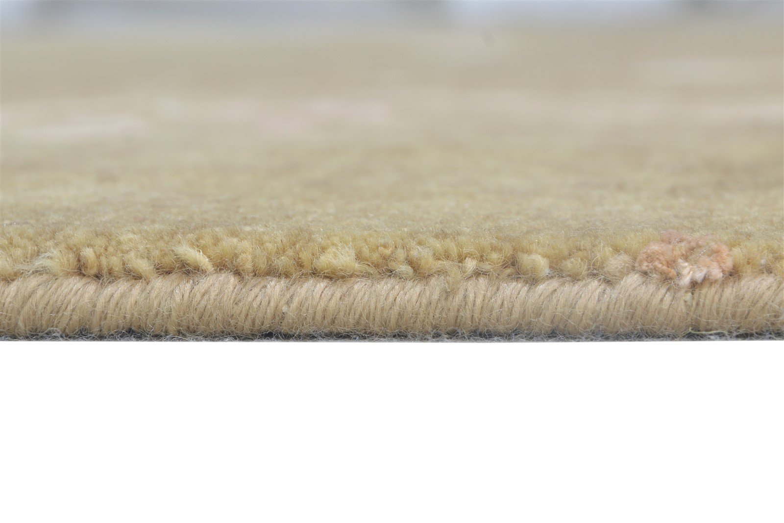 Wool / Silk Brown Rug 6X6 Modern Hand Knotted French Floral Room Size Carpet 7865096568981
