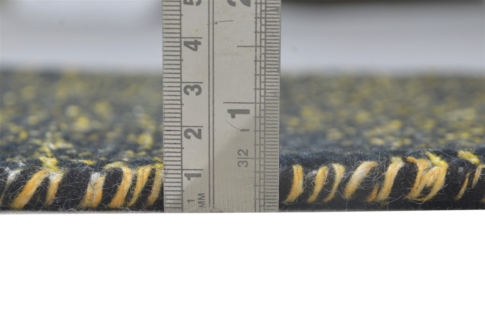 Wool / Silk Charcoal Rug 2X3 Modern Hand Knotted Grass Trellis Small Rug 7864196858005