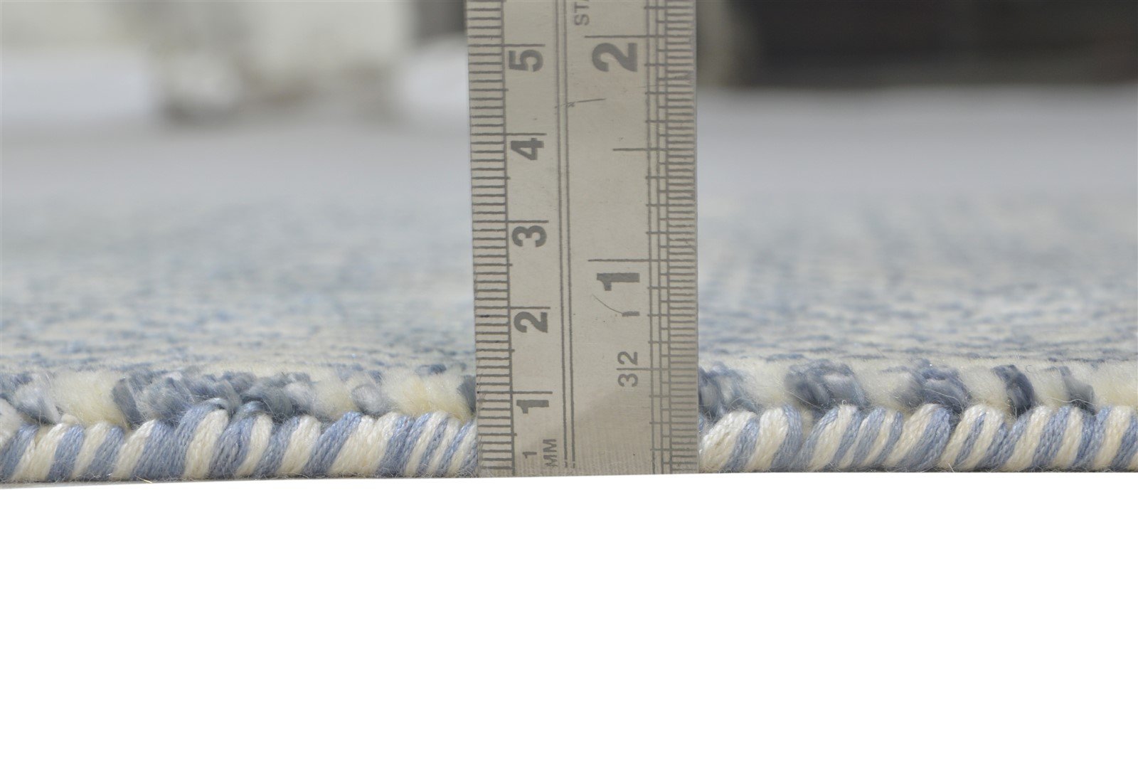 Wool Silk Charcoal Rug 2X3 Modern Hand Knotted Scandinavian Grass Trellis Small 7864316395669