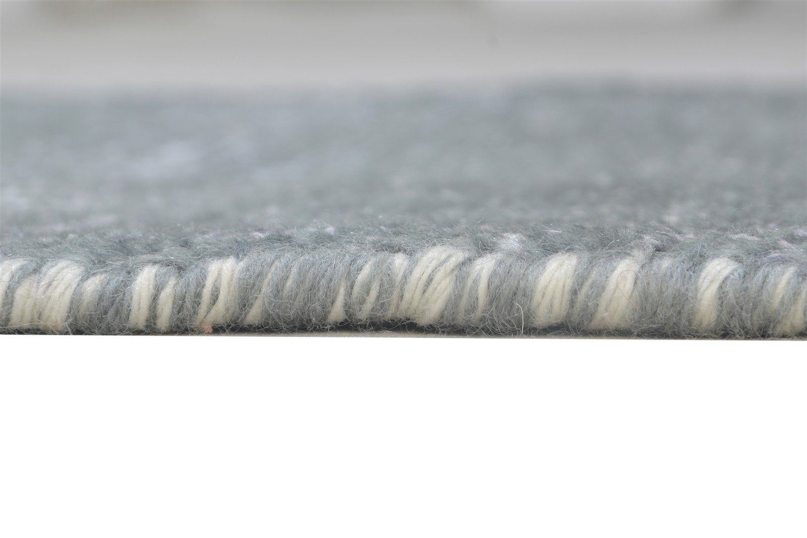 Wool / Silk Dark Grey Rug 2X3 Modern Hand Knotted Grass Trellis Small Rug 7864770035861