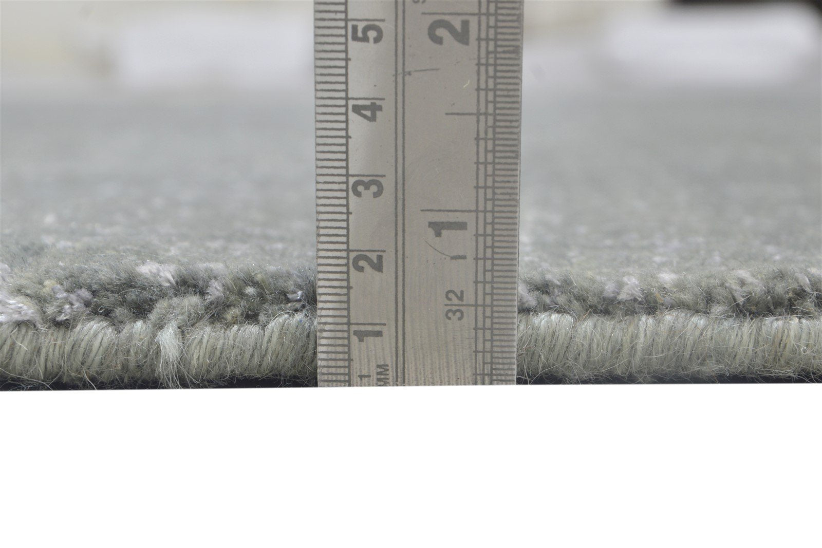 Wool Silk Dark Grey Rug 5X8 Modern Jacquard Loom Scandinavian Solid Room Size 7864145051797