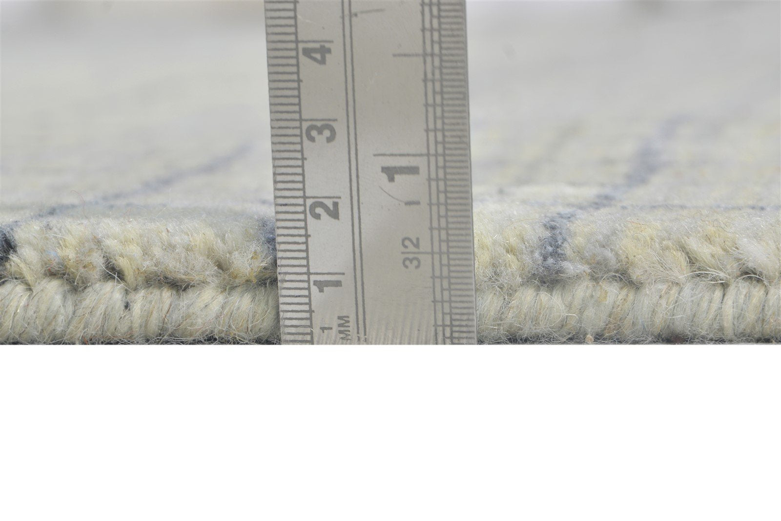 Wool / Silk Dark Grey Rug 6X8 Modern Handloom Scandinavian Geometric Room Size 7864800346261