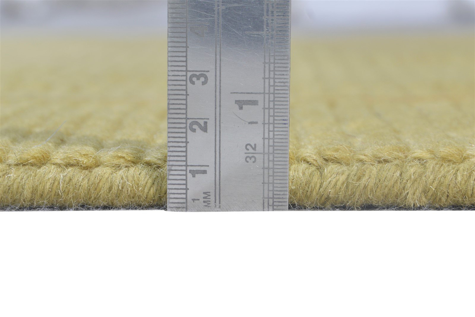 Wool / Silk Green Rug 4X6 Modern Hand Knotted Scandinavian Bordered Room Size 7865107710101