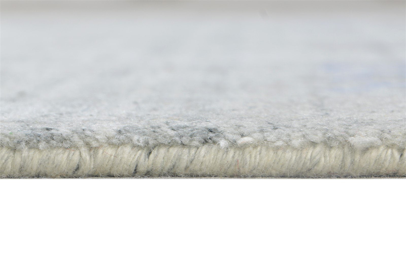 Wool Silk Grey Rug 4' X 6' Persian Handloom Gabbeh Tribal Room Size Carpet 7864886362261