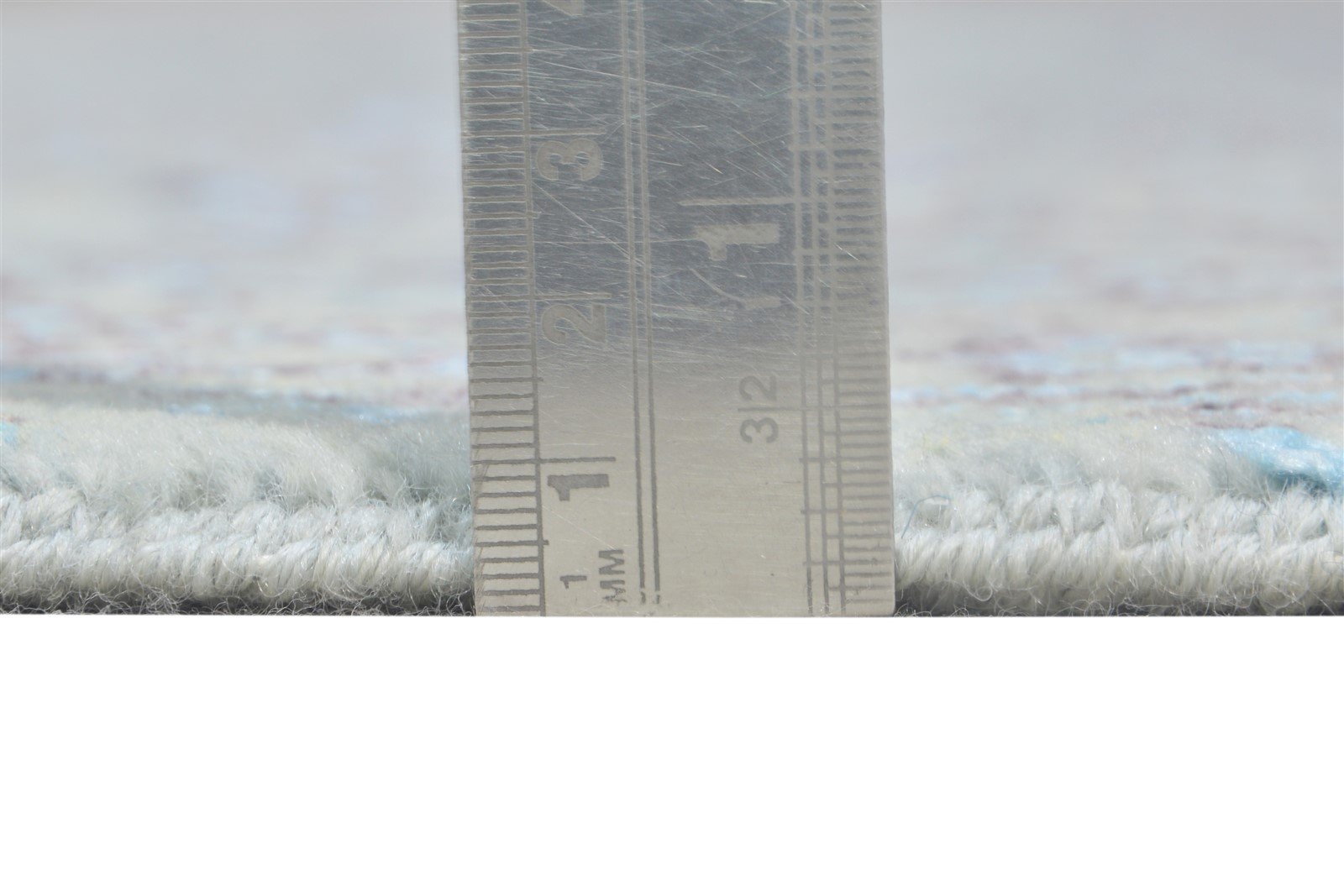 Wool / Silk Grey Rug 4X7 Modern Hand Knotted Oriental Abstract Room Size Carpet 7864592728213