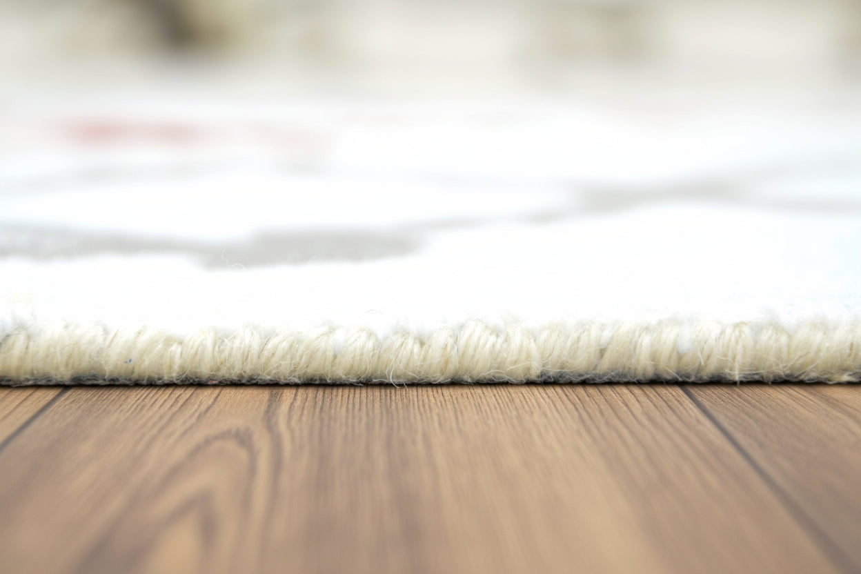 Alphabet Kids Rug | Pastel Blue ABC Learning Nursery Rug