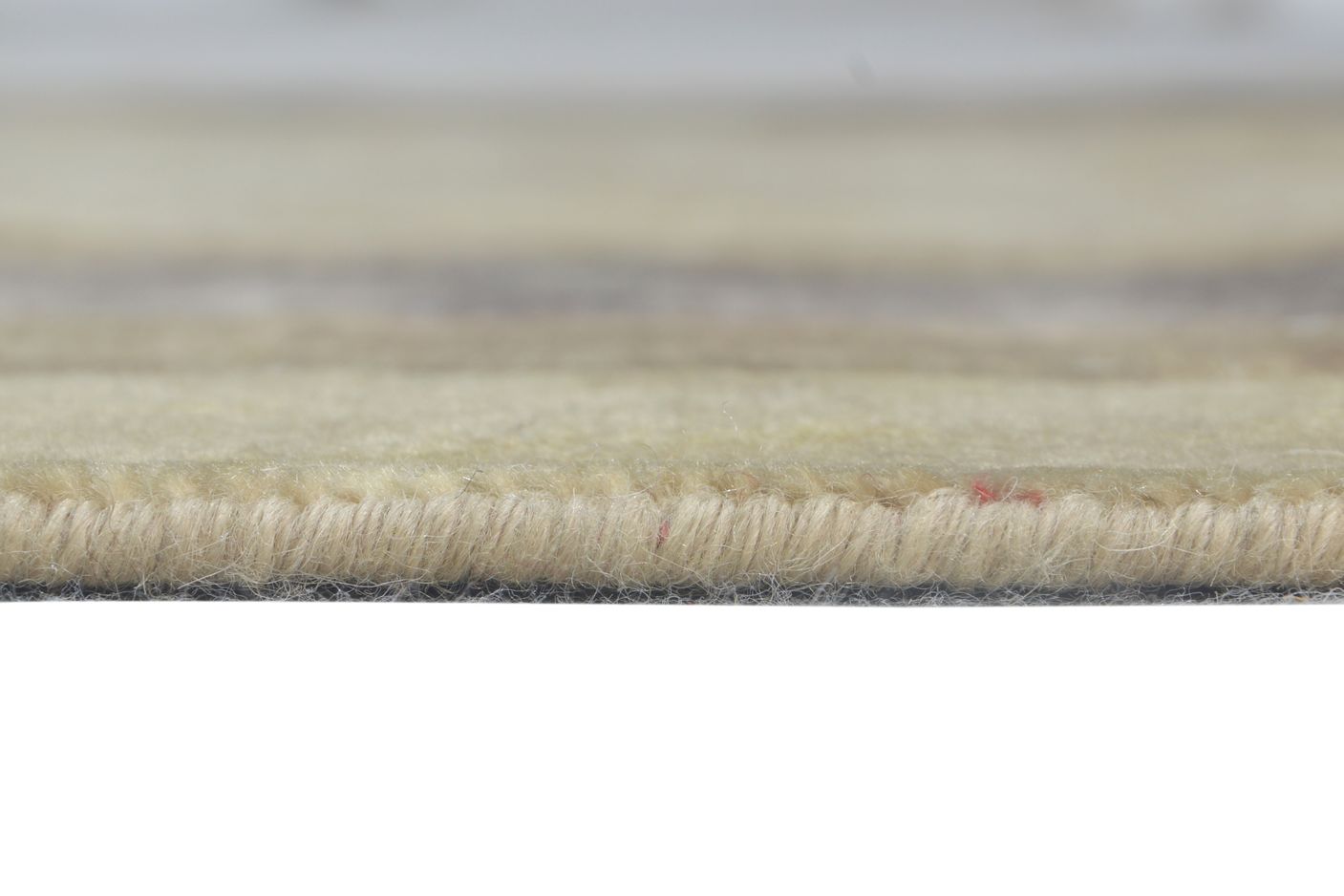 Brown Wool Rug 4X6 Modern Hand Knotted Scandinavian Abstract Room Size Carpet Area Rug