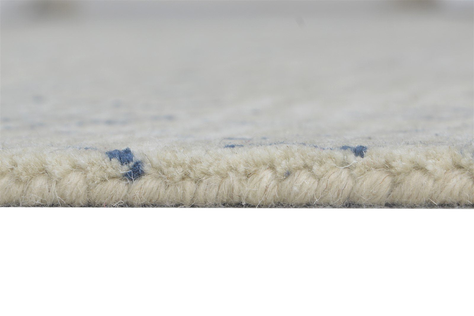 Wool Beige Rug 5' X 8' Modern Hand Tufted American Abstract Room Size Carpet 7865188253845